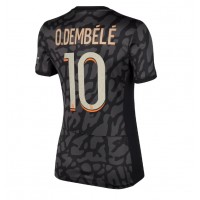 Maglie da calcio Paris Saint-Germain Ousmane Dembele #10 Terza Maglia Femminile 2023-24 Manica Corta